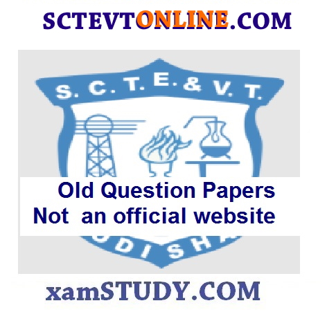 SCTEVT Odisha University Papers